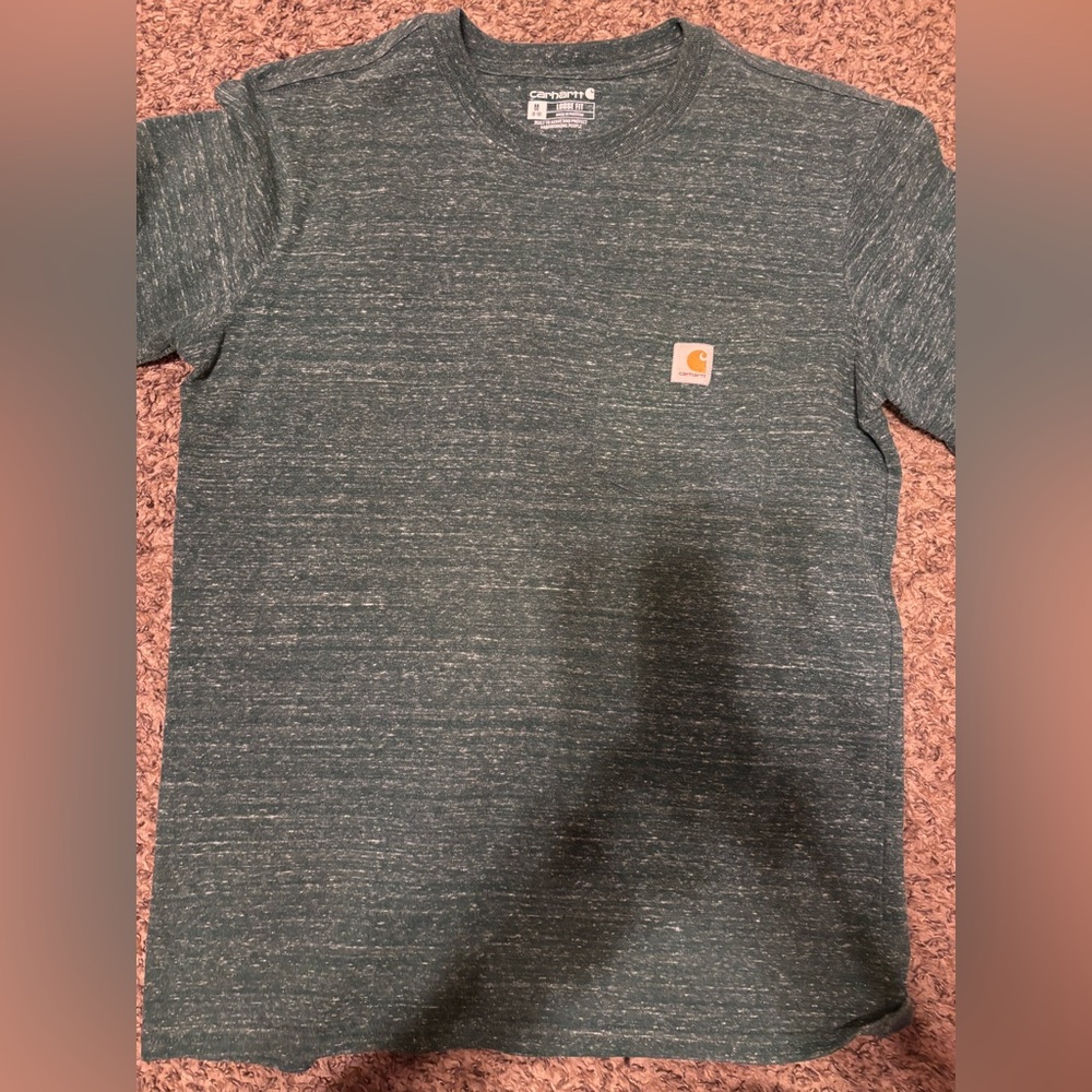 Carhartt Heathered Green Short Sleeve Tee